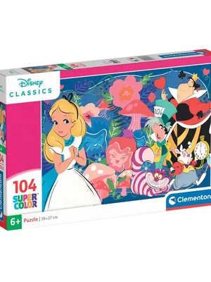 Image of: CLEMENTONI 104Ч. ПЪЗЕЛ DISNEY CLASSICS ALICE